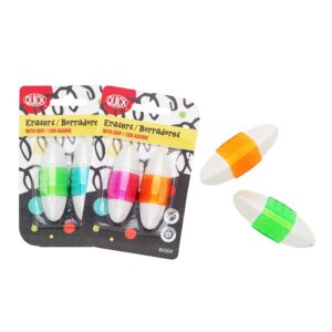 Erasers w/Grip